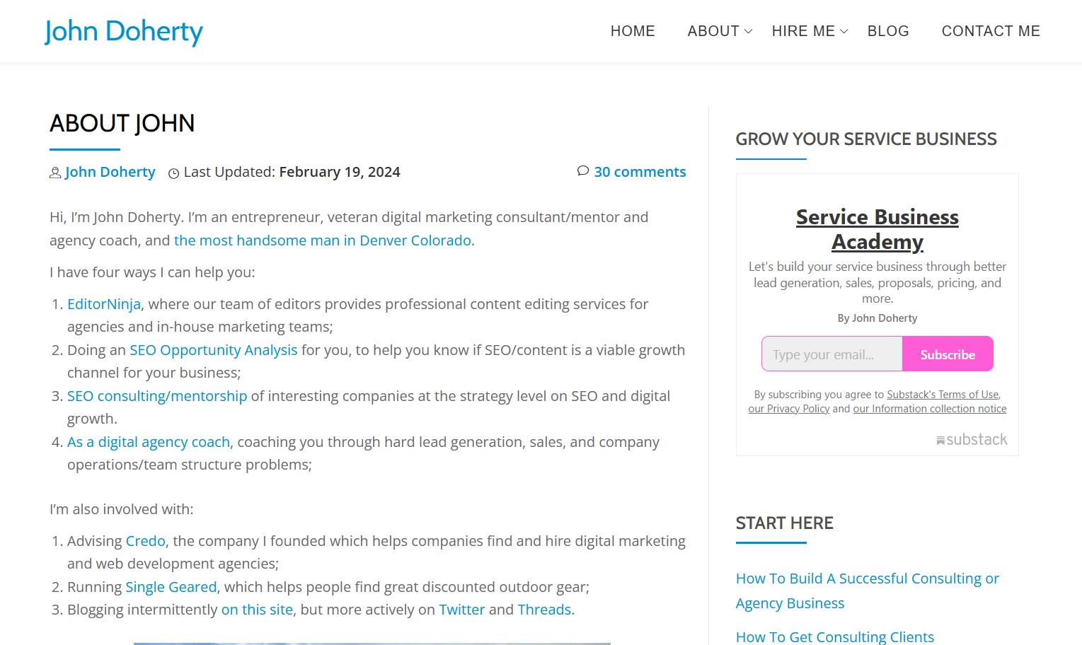 About-John-Doherty-Entrepreneur-Marketer-signup-form