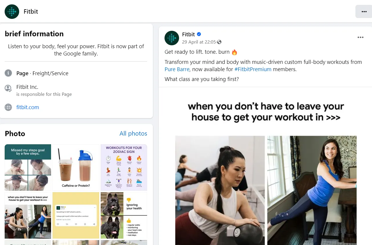 Fitbit-Facebook