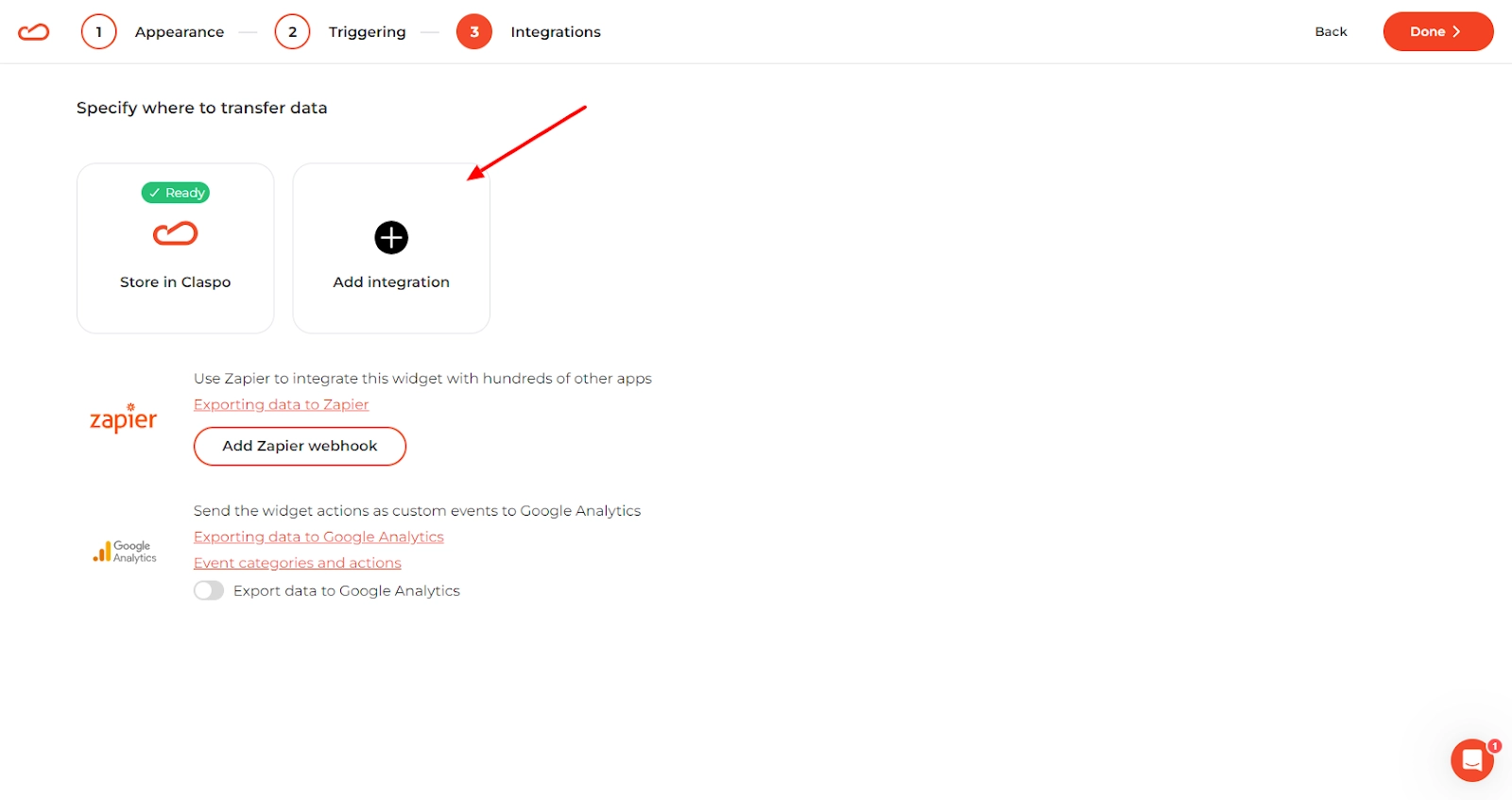 Claspo_integrations