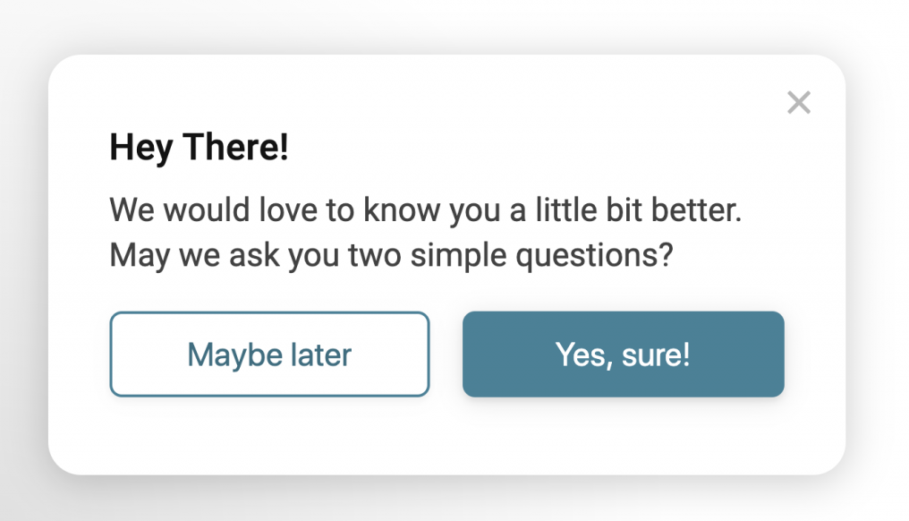 How to Create Popup Surveys & 50+ Popup Survey Question Examples