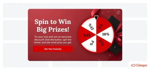 Spin the Wheel Popup App for Shopify