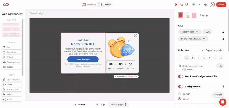 template-customization-buttons-claspo