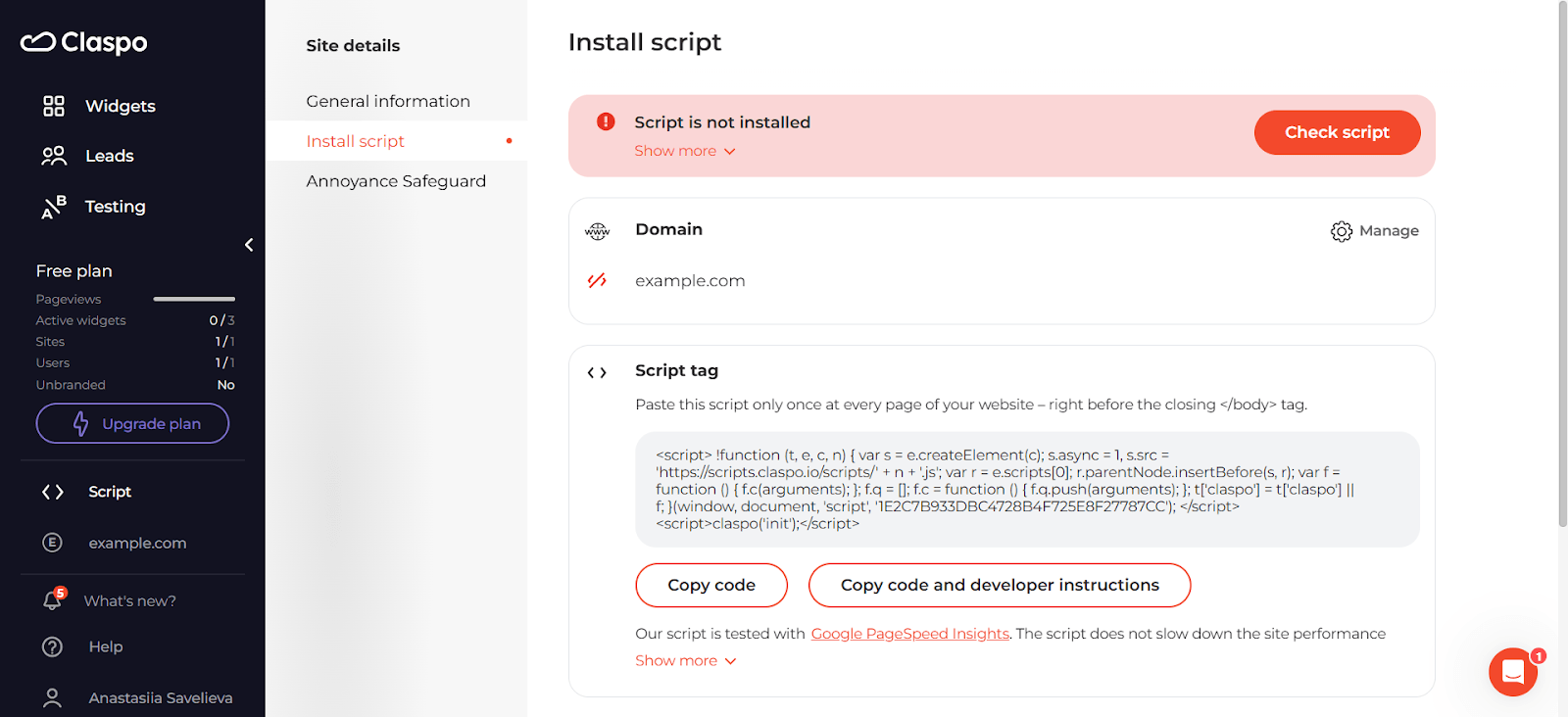 Script_installation