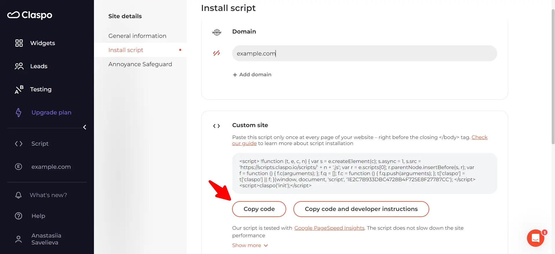 No_plugin_WordPress_popup